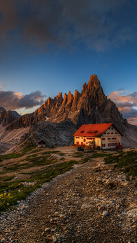 Tre Cime di Lavaredo i schronisko Auronzo