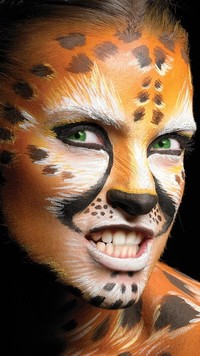 Tygrysi makijaż