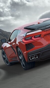 Tył Chevroleta Corvette Stingray