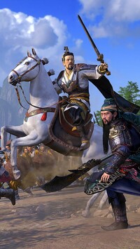 Walczące postacie z gry Total War Three Kingdoms