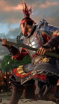 Walczący rycerz z gry Total War Three Kingdoms