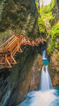 Wąwóz Sigmund Thun Klamm w Austrii