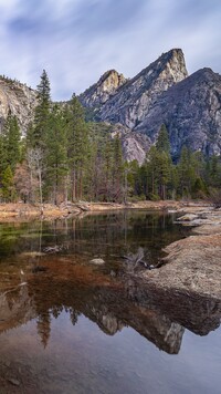 Widok na górę El Capitan