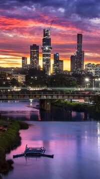 Wieżowce w Melbourne