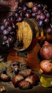 Winogrona na antałku