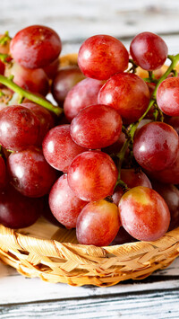 Winogrona w koszyczku