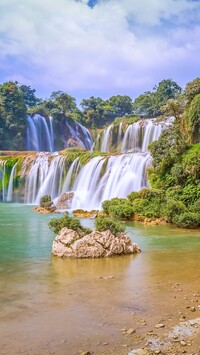 Wodospad Ban Gioc Waterfall