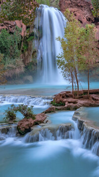 Wodospad Havasu Falls w Arizonie