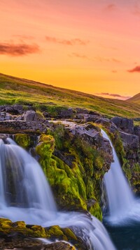 Wodospad Kirkjufellsfoss