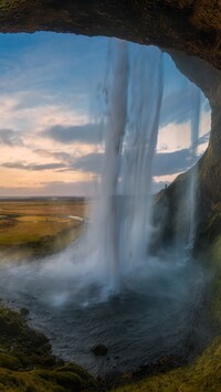 Wodospad Seljalandsfoss