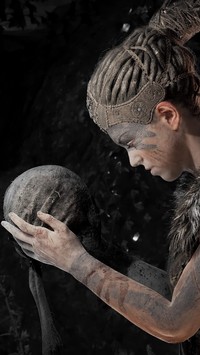 Wojowniczka z gry Hellblade Senua s Sacrifice