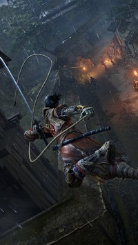 Wojownik z gry Sekiro Shadows Die Twice