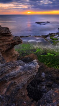 Wybrzeże Cape Douglas w Australii