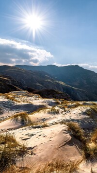 Wydmy na plaży Maghera Ardara Co Donegal