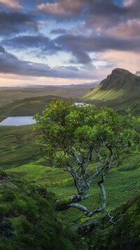 Wzgórze Quiraing w Szkocji