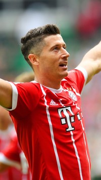 Zadowolony Robert Lewandowski