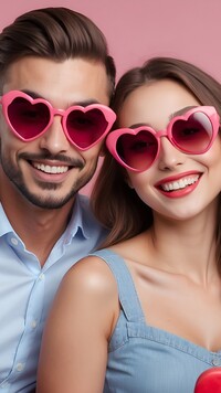 Zakochani w różowych okularach