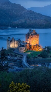 Zamek Eilean Donan w Szkocji