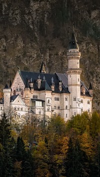 Zamek Neuschwanstein w Niemczech