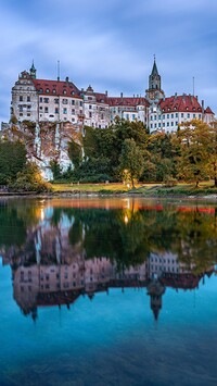Zamek Sigmaringen nad Dunajem
