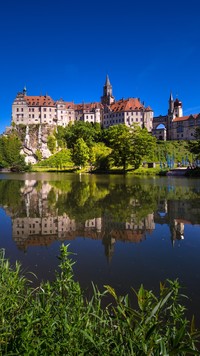 Zamek Sigmaringen nad Dunajem