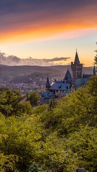 Zamek Wernigerode w Niemczech