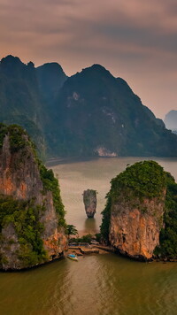 Zatoka Phang Nga na morzu Andamańskim