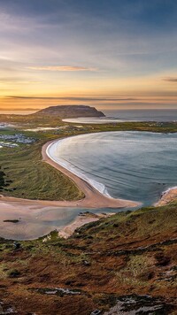 Zatoka Tullagh Bay w Irlandii