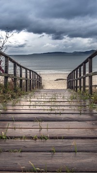 Zejście na plażę