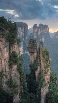 Zhangjiajie National Forest Park w Chinach