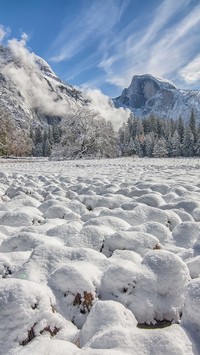 Zima w Parku Narodowym Yosemite