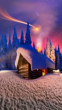 Zimowy domek