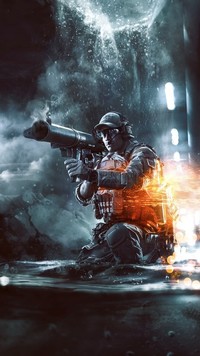 Żołnierz w grze Battlefield 4