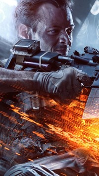 Żołnierz z gry Battlefield 4