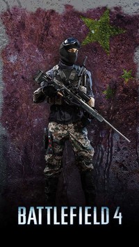 Żołnierz z gry Battlefield 4