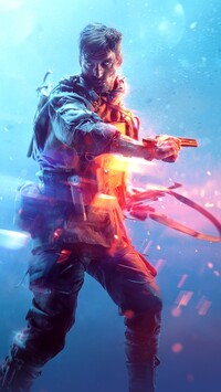 Żołnierz z gry Battlefield V