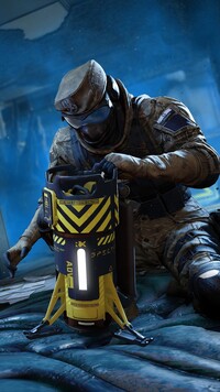 Żołnierz z gry Tom Clancys Rainbow Six Extraction