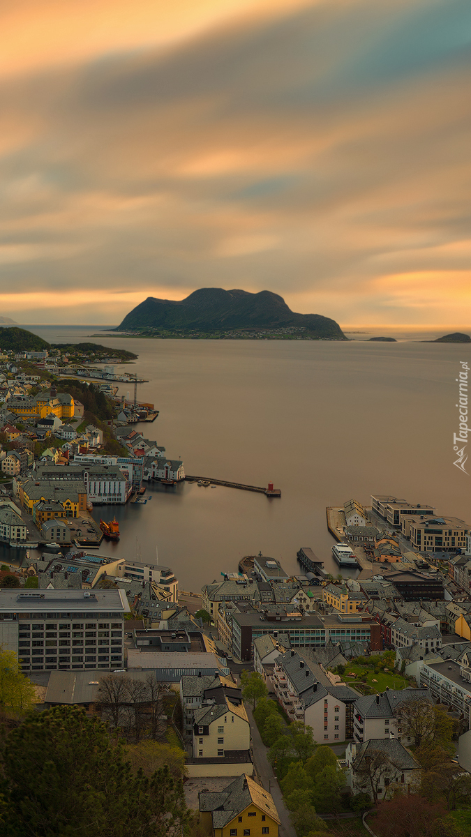 Alesund nad morzem Norweskim