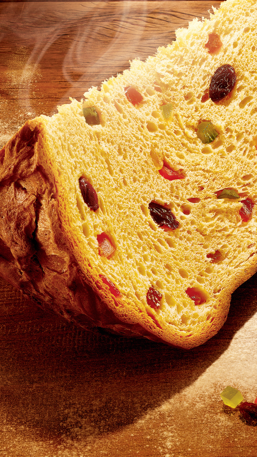 Babka panettone z bakaliami