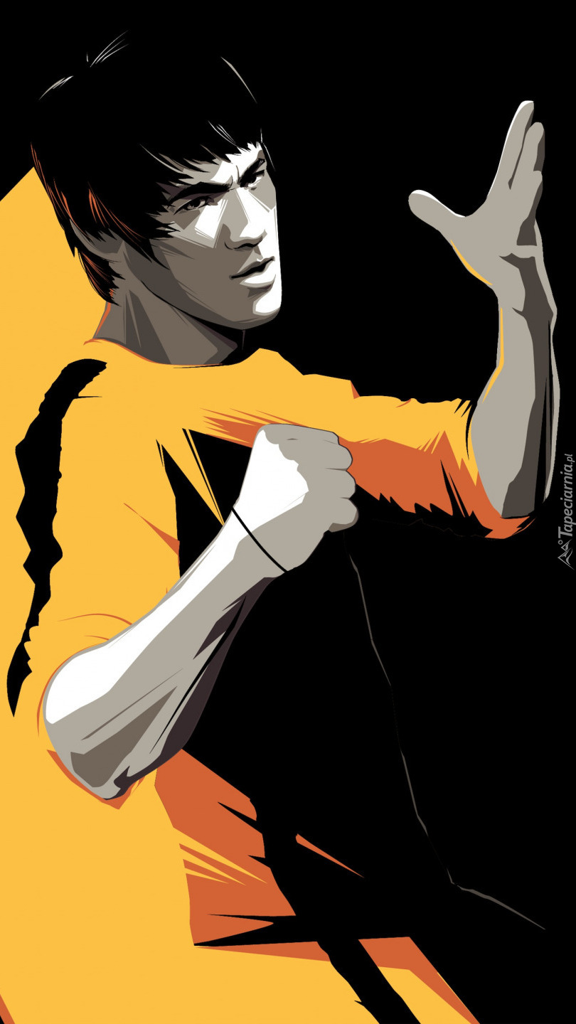 Bruce Lee w grafice