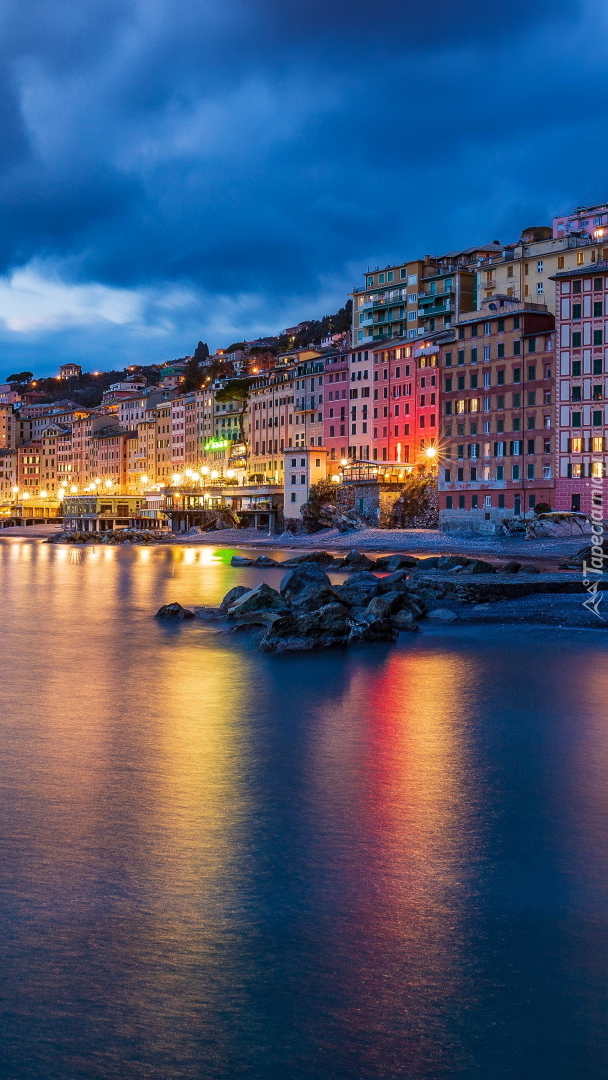 Camogli nocą