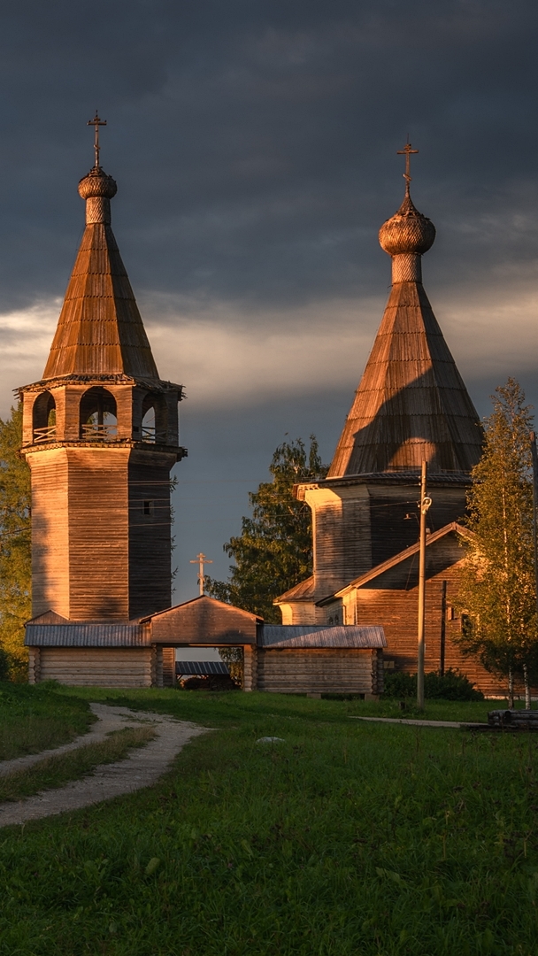 Cerkiew we wsi Kimzha