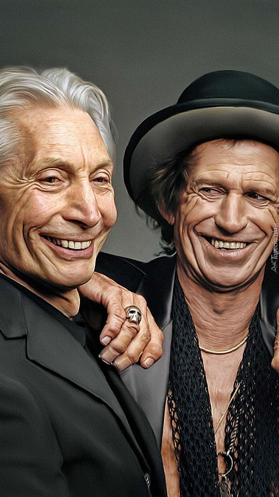 Charlie Watts i Keith Richards