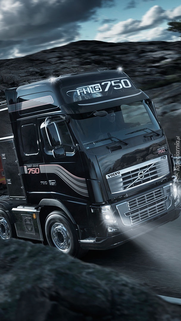 Ciężarówka Volvo Fh16 750 - Tapeta Na Telefon