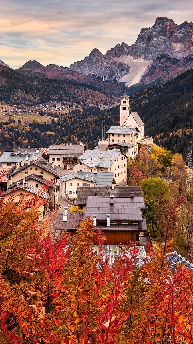 Colle Santa Lucia w Dolomitach
