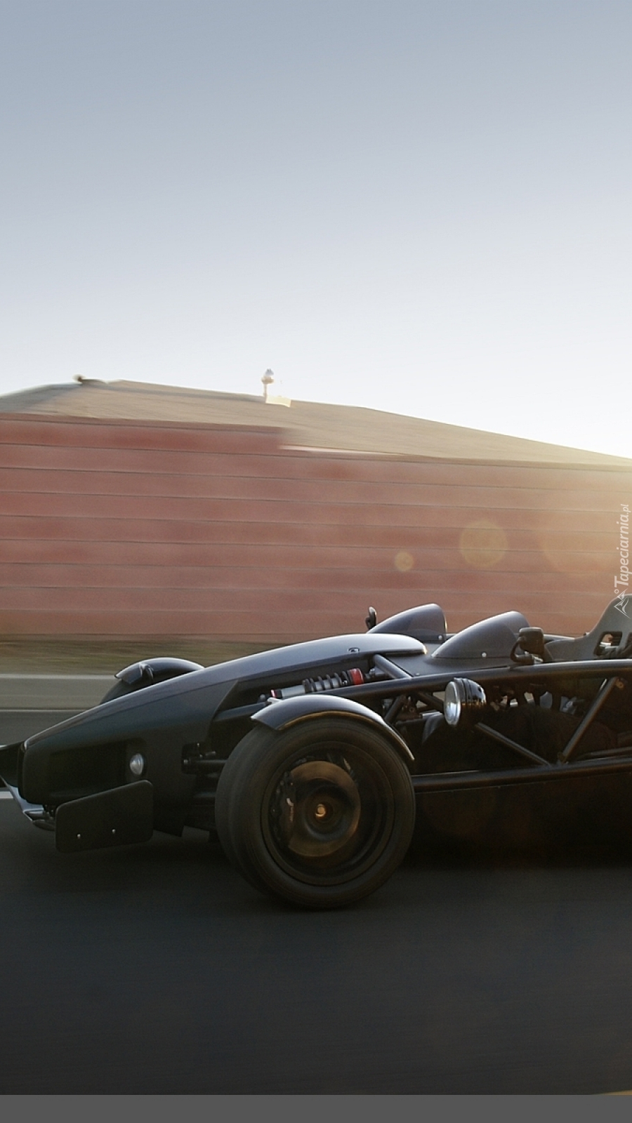 Czarny Ariel Atom