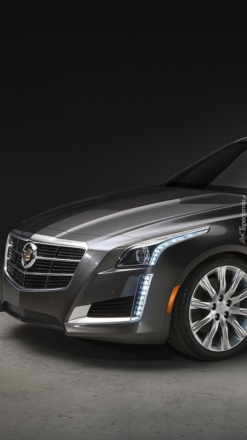 Czarny Cadillac CTS