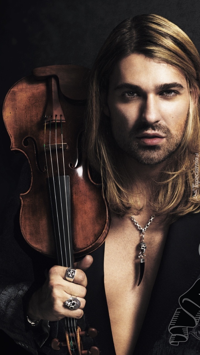 David Garrett ze skrzypcami