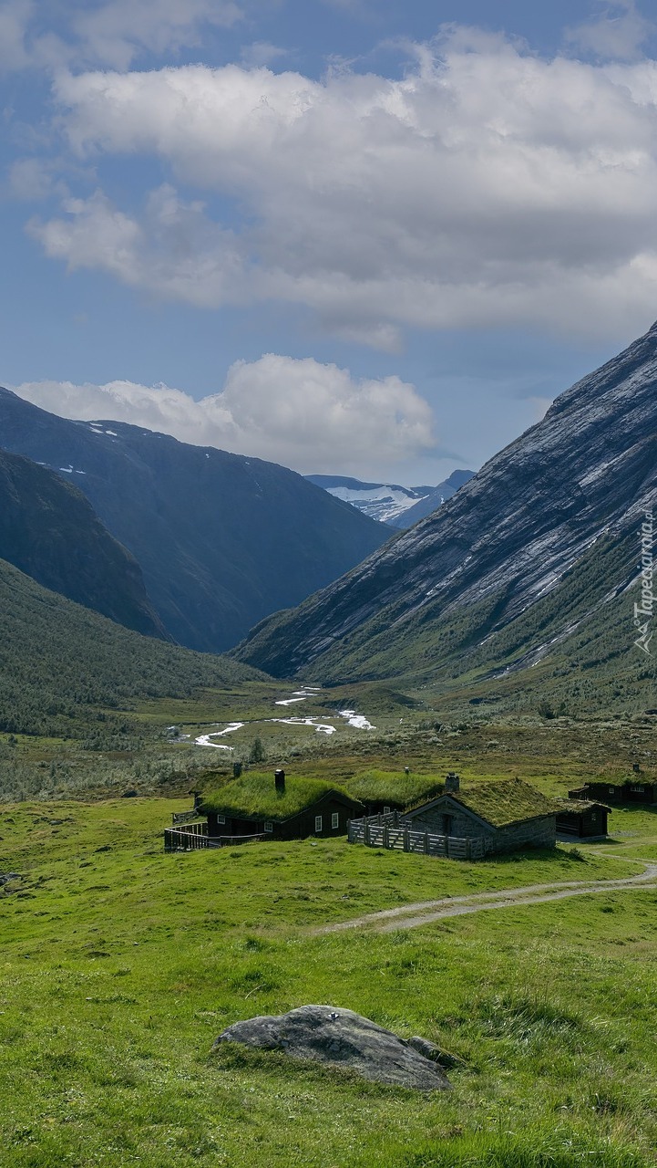 Dolina Stryn w norweskich górach