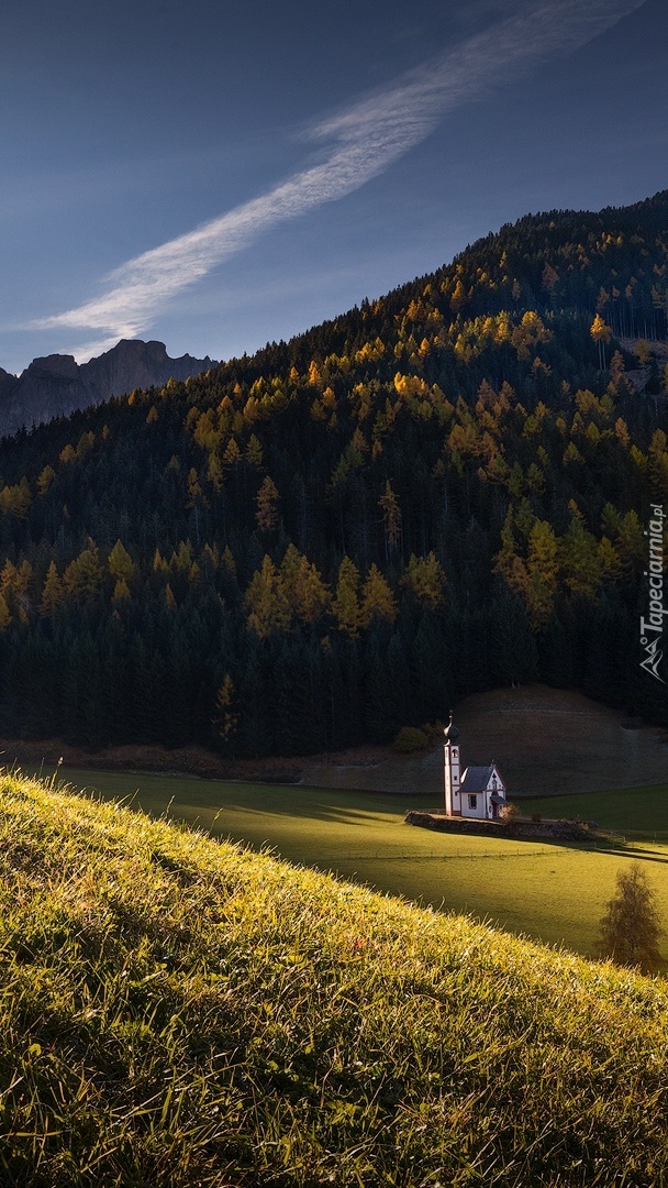 Dolina Val di Funes jesienią